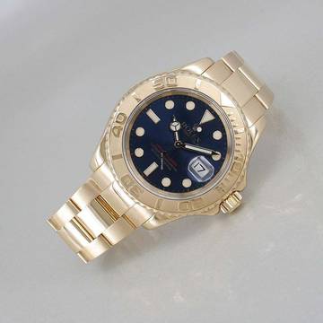  Rolex Yacht-Master 18k Gold Ø 40 mm Full Set LC 100 