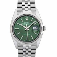 Thumbnail von Rolex Datejust 36 126234-0051 - Datejust Automatic Green Dial Stainless Steel Unisex Watch </h1>