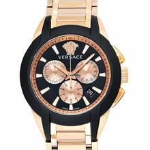  Versace VEM800318 - Quartz Black Dial Stainless Steel Men's Watch </h1> 