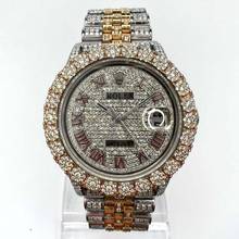  Rolex Datejust Automatic 36mm 2 Tone Full Diamond Watch </h1> 