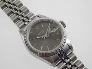 Thumbnail von Rolex Oyster Perpetual Lady Date Datejust Stahl 26 mm Saphirglas Ghostdial wie Neu </h1>