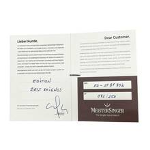 Thumbnail von Meistersinger Best Friends Einzeiger Automatikuhr Limitierte Edition WWF