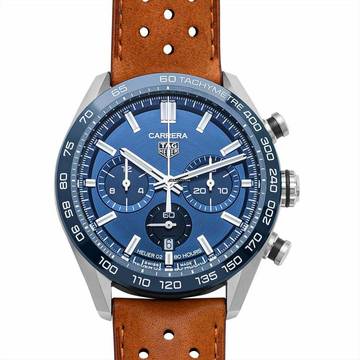 TAG Heuer Carrera CBN2A1A.FC6537 - Carrera Automatic Blue Dial Stainless Steel Men's Watch </h1> 