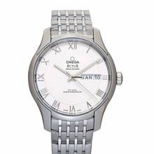 Thumbnail von Omega De Ville Hour Vision 433.10.41.22.02.001 - De Ville Automatic White Dial Stainless Steel Men's Watch </h1>