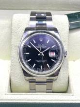 Thumbnail von Rolex Datejust 36 NEW,UNWORN FULL STICKERS+QR Code 116200 Full Set Box&Papers </h1>