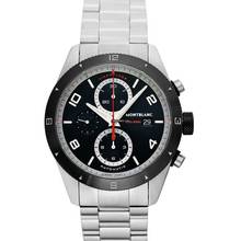  Montblanc Timewalker 116097 - TimeWalker Automatic Black Dial Stainless Steel Men's Watch </h1> 