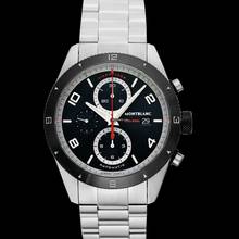 Thumbnail von Montblanc Timewalker 116097 - TimeWalker Automatic Black Dial Stainless Steel Men's Watch </h1>