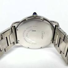Thumbnail von Cartier Ronde Solo de Cartier Date 36mm Quartz Steel 1TCW DIAMOND Watch </h1>