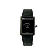 Thumbnail von Cartier Tank Must Black Cartier LM Edelstahl </h1>