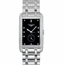 Thumbnail von Longines DolceVita L57554576 - DolceVita Quartz Black Dial Stainless Steel Men's Watch </h1>