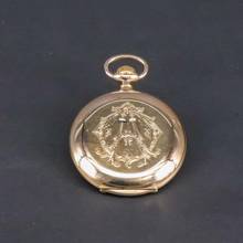 Thumbnail von A. Lange & Söhne Glashütte 1A Taschenuhr 18KT. Inkl. Stammbuchauszug SAMMLERZUSTAND