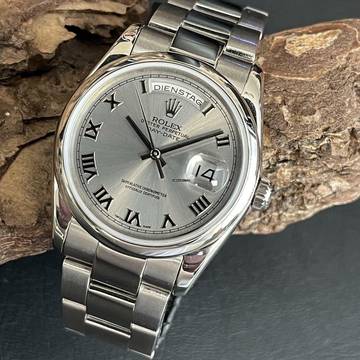  Rolex Day-Date 36 Weißgold Ref. 118209 </h1> 