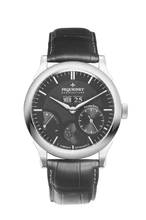  Pequignet Paris Royale Day-Date Moonphase Black or Blue 
