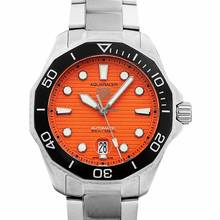 Thumbnail von TAG Heuer Aquaracer WBP201F.BA0632 - Aquaracer Automatic Orange Dial Stainless Steel Men's Watch </h1>