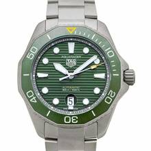 Thumbnail von TAG Heuer Aquaracer WBP208B.BF0631 - Aquaracer Automatic Green Dial Titanium Men's Watch </h1>