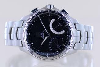 Thumbnail von TAG Heuer Link Quarz Calibre S Chronograph Regatta Countdown 1/10 Black Dial B+P </h1>