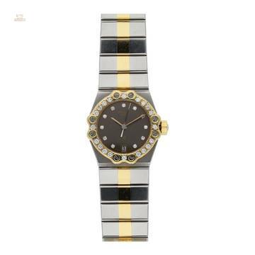 Chopard St. Moritz Lady Stahl Gold Diamant 25/8024 