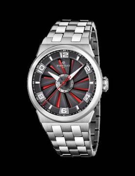  Perrelet Turbine Evo Red optional in Blue Stahlband 