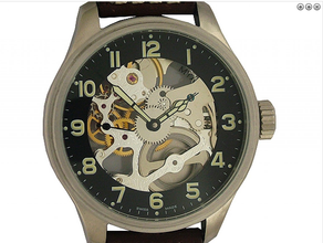 Zeno Watch Basel Flieger Skelett Handaufzug 47mm 8558-9S-a1
