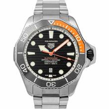 Thumbnail von TAG Heuer Aquaracer WBP5A8A.BF0619 - Aquaracer Automatic Black Dial Titanium Men's Watch </h1>