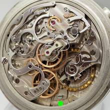 Thumbnail von Ulysse Nardin Taschenuhr Beobachtungschronometer Rattrapante um 1955