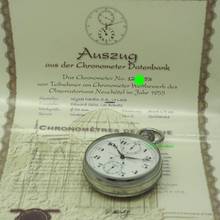 Thumbnail von Ulysse Nardin Taschenuhr Beobachtungschronometer Rattrapante um 1955