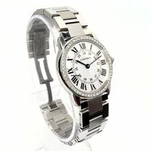 Thumbnail von Cartier Ronde Solo de Cartier 29mm Quartz Steel 0.45TCW DIAMOND Watch </h1>