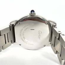 Thumbnail von Cartier Ronde Solo de Cartier 29mm Quartz Steel 0.45TCW DIAMOND Watch </h1>