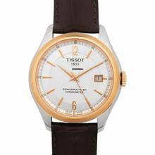 Thumbnail von Tissot Ballade Powermatic 80 COSC T108.408.26.037.00 - T-Classic Ballade Powermatic 80 Cosc Automatic Silver Dial Men's Watc </h1>