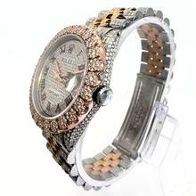 Thumbnail von Rolex Datejust Oyster Perpetual DATEJUST Automatic 36mm 2 Tone Full Diamond Watch </h1>