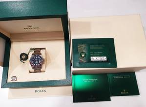 Thumbnail von Rolex GMT-Master II blue inkl. 19% MwSt 2021 LC100 FullSet