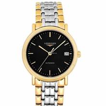 Thumbnail von Longines Présence L48212527 - Présence Automatic Black Dial Stainless Steel Unisex Watch </h1>