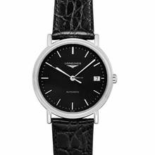  Longines Présence L48214522 - Présence Automatic Black Dial Stainless Steel Unisex Watch </h1> 