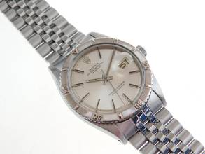 Thumbnail von Rolex Datejust Turn-O-Graph Turn-O-Graph Stahl weißes Zifferblatt Kaliber 1560 selten v 1978 </h1>