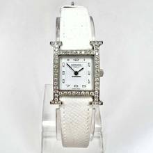 Thumbnail von Hermès Heure H 25mm Steel 0.91TCW DIAMOND Watch </h1>