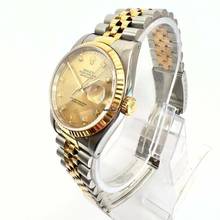 Thumbnail von Rolex Datejust Automatic 36mm 2 Tone Diamond Dial Watch Jubilee Bracelet </h1>