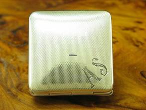 Thumbnail von Talis 925 Sterling Silber Handaufzug Klapptaschenuhr / Reiseuhr </h1>