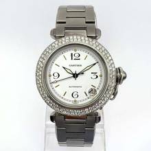 Thumbnail von Cartier Pasha Automatic 35mm Steel 1.81TCW DIAMOND Watch </h1>
