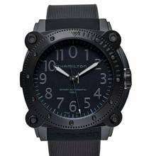 Hamilton Khaki Navy BeLOWZERO H78505330 - Khaki Navy BeLOWZERO Auto Titanium Automatic Black Dial Men's Watch </h1> 
