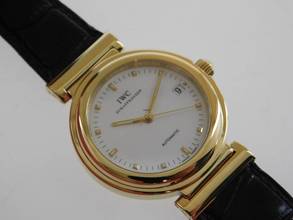 Thumbnail von IWC Da Vinci SL 37 x 47mm massiv 18 Karat Gelbgold im Top Zustand </h1>