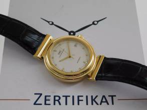 Thumbnail von IWC Da Vinci SL 37 x 47mm massiv 18 Karat Gelbgold im Top Zustand </h1>