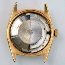 Thumbnail von Rolex Datejust 6104 Ovettone Ivory dial yellow gold 18KT very rare 1953's </h1>