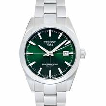 Thumbnail von Tissot Gentleman T127.407.11.091.01 - Automatic Green Dial Stainless Steel Men's Watch </h1>