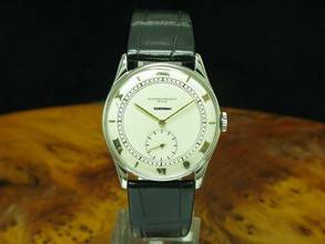 Thumbnail von Vacheron Constantin Edelstahl Handaufzug Herrenuhr / Gn 272xxx </h1>