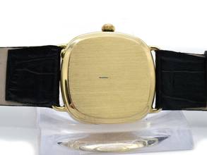 Thumbnail von Omega De Ville 14kt Gold Quarz Herrenuhr / Diamantbesatz </h1>