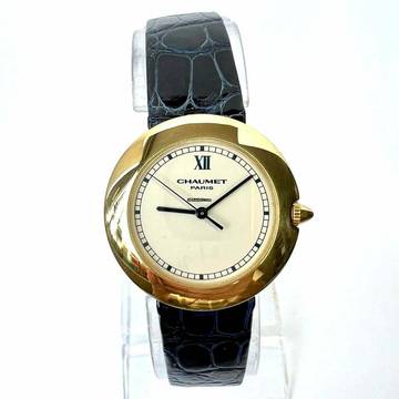  Chaumet Quartz 30mm 18K Yellow Gold Watch </h1> 