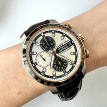 Thumbnail von Chopard MONACO HISTORIQUE Chronometer Chronograph Automatic 2 Tone 44mm Watch </h1>
