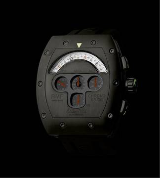  Azimuth Chrono Gauge BMF Black PVD (2Varianten möglich) 