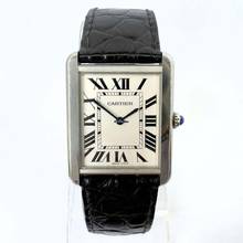 Thumbnail von Cartier Tank Solo Quartz 27mm Steel Watch </h1>
