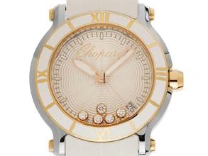  Chopard Happy Sport Diamanten Ref.278551-6002 Full Set Ungetragen 
